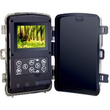 Powermaster HH-666 2.31'' 48MP 1080P 45LED Sensörlü Fotokapan Kamera