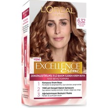L'Oréal Paris Loreal Paris Excellence Creme Saç Boyası 6.32 Altın Açık Kahve