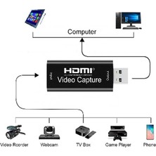 Wozlo HDMI Video Capture Ezcap USB Video Capture 1080P HDMI Kaydedici Yakalama Kartı Ps4 Xbox