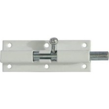 Beşel Klas Kapı Sürgü Beyaz 40 mm 12 Adet