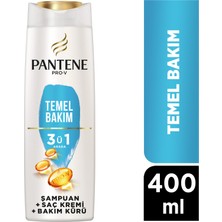 Pantene Pro-V Klasik Bakım 3’Ü 1 Arada Şampuan; Normal-Karma Saçlar 400ml