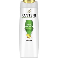 Pantene 	Pantene Pro-V Güç Ve Parlaklık Şampuanı; Cansız Saçlar Için