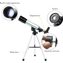 Yeni Başlayanlar Için Ayarlanabilir Tripodlu Astronomik