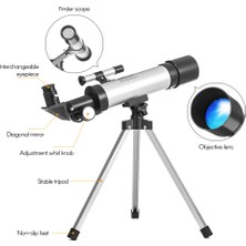 Astronomik Teleskop Kompakt Taşınabilir Teleskop 90X