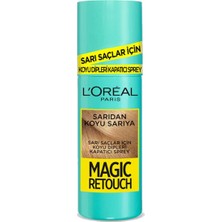 L'Oréal Paris Loreal Paris Magic Retouch Koyu Dipleri Kapatıcı Sprey - Koyu Sarı 75ML