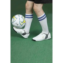 Jump 13258 Erkek Siyah Beyaz Halı Saha Futbol Ayakkabı 36/45 -1