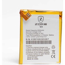ZORE Casper Via V3 ZORE  Uyumlu Batarya