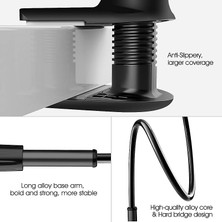 Tianyeda 3.5-6 Inç Telefon Tutucu Stand -Siyah (Yurt Dışından)