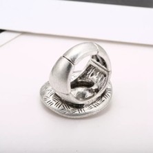 Tonstyle TS001601 Özel Tasarım Inci Ayarlanabilir Kadın Yüzük