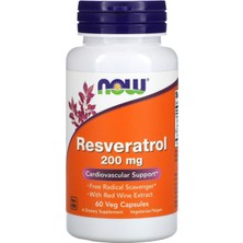 Now Foods, Resveratrol, 200 Mg, 60 Veg Capsules