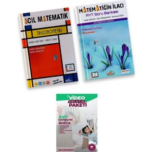 Acil Yayınları Matematik Trigonometri + AYT Matematik Soru Bankası + Video Anlatım Set
