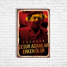Trend Poster Pablo E.gaviria Retro Ahşap Poster