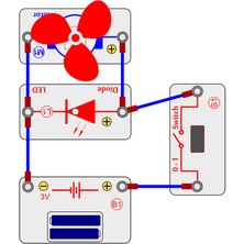 Mechabau Blok Devreler Elektronik Devre BC-135 135 Proje