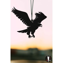 Oyunzu Araba Süsü Metal Uçan Kartal Motif Dikiz Aynası Süsü Hediyelik