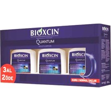 Bioxcin Quantum Kuru ve Normal Saçlar Şampuan 3X300ML 3 Al 2 Öde