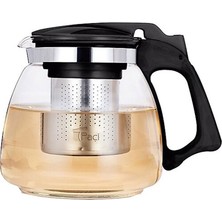 Siyah Saplı Çay Demlik 900 ML