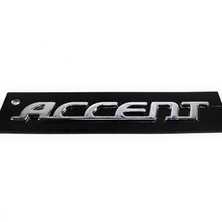 Behin Dizayn HYUNDAI UYUMLU Accent Bagaj Yazısı 155mm-18mm 2006-2010