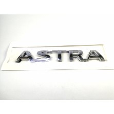 Behin Dizayn OPEL UYUMLU Astra Bagaj Yazısı 120mm-17mm