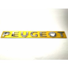 Behin Dizayn PEUGEOT UYUMLU Partner Bagaj Yazısı 260mm-25mm