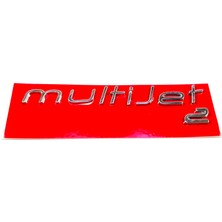Behin Dizayn FIAT Egea Multijet 2 Bagaj Yazısı 122mm-25mm