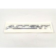 Behin Dizayn HYUNDAI UYUMLU Accent Blue Bagaj Yazısı 187mm-17mm 2011-2019