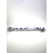 Behin Dizayn RENAULT UYUMLU Brodway Bagaj Yazısı Birleşik Eski Model