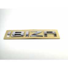 Behin Dizayn SEAT UYUMLU Ibiza Bagaj Yazısı 125mm-18mm