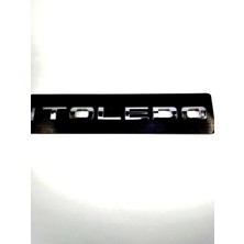 Behin Dizayn SEAT UYUMLU Toledo Bagaj Yazısı 208mm-18mm