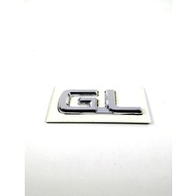 Behin Dizayn TOYOTA UYUMLU GL Bagaj Yazısı 50mm-20mm