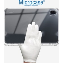 Microcase Xiaomi Pad 5 11 Inch Soft Kalem Koymalı Silikon Kılıf - Şeffaf