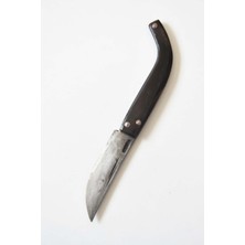 Tapan Bıçağı Tapan Av & Çoban Bıçağı Teke Boynuzu Kara Çelik 23 cm C10, - S13 cm Siyah