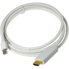 Maxgo 2083 1.8 Metre Mini Displayport To HDMI Kablo Mini Dp In HDMI Out Thunderbolt Mini Display HDMI