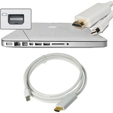 Maxgo 2083 1.8 Metre Mini Displayport To HDMI Kablo Mini Dp In HDMI Out Thunderbolt Mini Display HDMI