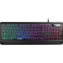 Everest KB-2025 Rtm Rainbow Aydınlatmalı Backlight Membrane Gaming Oyuncu Klavye Profesyonel Klavye