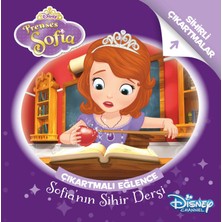 Disney Prenses Sofia Çıkartmalı Eğlence Tişört Baskılı: Sofia’Nın Sihir Dersi