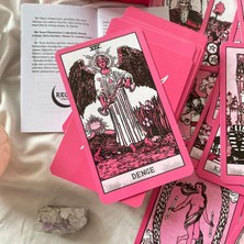 Planet Butik Regin Pink Rider Waite Tarot Destesi