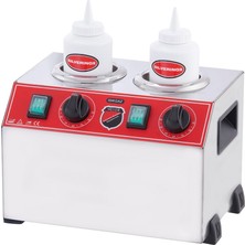 Işıkgaz Silverinox Elektrikli Çiftli Şişe Sosluk Isıtıcı - 2 Li