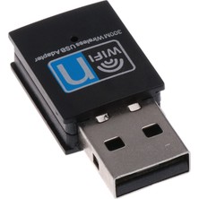 Flameer 802.11N / G / B Mini Taşınabilir USB Wifi Dongle Kablosuz Ağ Adaptörü (Yurt Dışından)