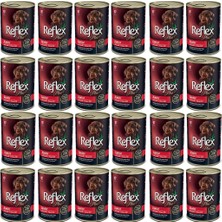 Reflex Plus Kuzulu Parça Etli Yavru Köpek Konservesi 400 gr 24 Adet