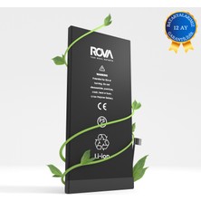 Rova Apple iPhone Se 2020 Yüksek Kapasiteli Batarya