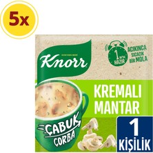 Knorr Kremalı Mantar Çabuk Çorba 19 gr x 5
