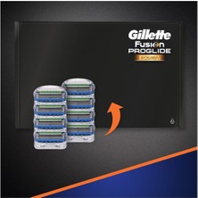 Gillette Fusion Proglide Power 8'Li Yedek Tıraş Bıçağı Karton Paket