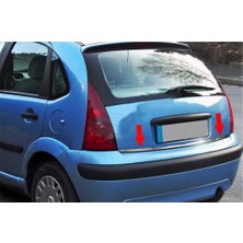 A&G Tuning Citroen C3 Formlu Krom Bagaj Alt Çıta 2002-2009 Arası