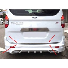 A&G Tuning Ford Tourneo Courier Krom Bagaj Alt Çıta Formlu Paslanmaz Çelik