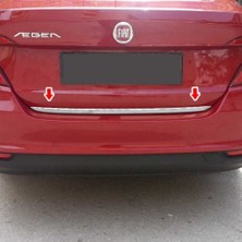 A&G Tuning Fiat Egea Sedan Krom Bagaj Alt Çıta Formlu Paslanmaz Çelik