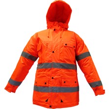 Ssm Sesam Grup Junior / Jn 1052 - Turuncu Impertex Fosforlu Parka