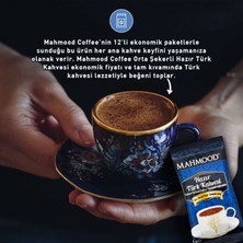 Mahmood Coffee Hazır Türk Kahvesi Orta 8 gr 12' li