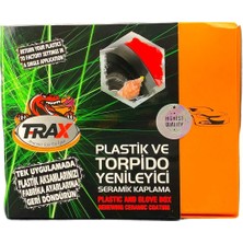 Aracınız İçin En İyisi T-Rax Oto Tampon , Torpido ve Plastik Yenileyici ve Onarıcı Seramik Kaplama Süper Etkili 50ML