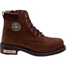 Harley Davidson Jim Brown Kahve Nubuk Erkek Bot