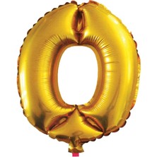 Life 40 Inç O Harfi Folyo Balon Gold 90CM